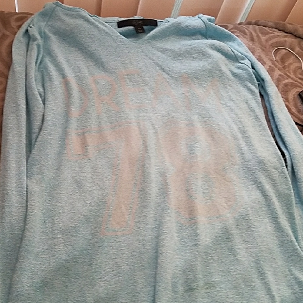 Light blue thin sweater